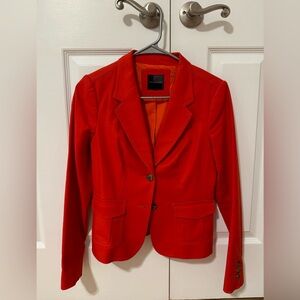EUC The Limited Orange Blazer
